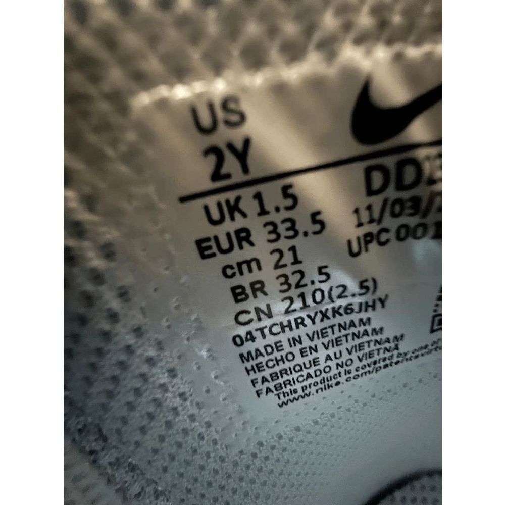 Nike Dunk High PS white kids 2Y/CM21 - Picture 10 of 10